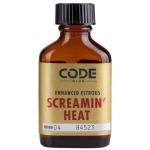 Code Blue OA1226 Screamin' Heat Enhanced Estrous Urine, 1 oz, Bottle