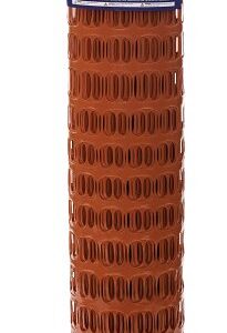 Tenax Snow Guard 82119104 Snow Fence, 100 ft L, 4 ft W, 1-3/4 x 1-3/4 in Mesh, HDPE, Orange