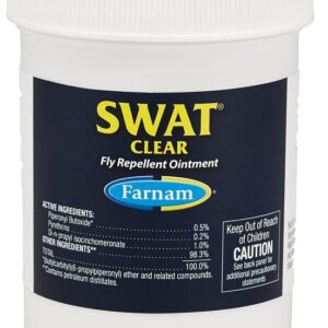 Farnam 100532426 Fly Repellent Ointment, Liquid, White to Off-White, Moderate Pleasant Wood, 7 oz