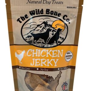 The Wild Bone Co 1930 Dog Treat, All, Jerky, Chicken, 4.5 oz