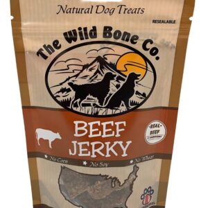 The Wild Bone Co 1960 Dog Treat, All, Jerky, Beef, 2.75 oz