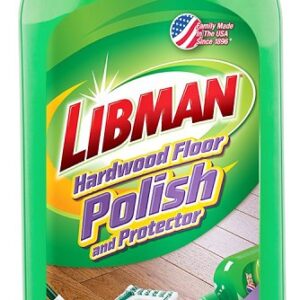Libman 2067 Floor Polish, 32 oz, Bottle, Liquid, Acrylic, White