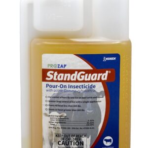 Prozap StandGuard 1907850 Insecticide, Liquid, Yellow, Mild, 473 mL Bottle