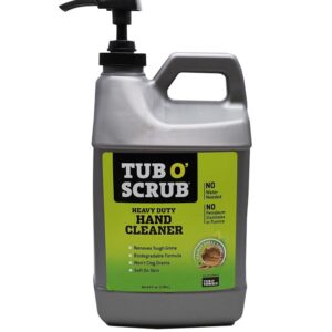 Tub O'Scrub TS64 Hand Cleaner, Liquid, White, Mild Citrus, 0.5 gal Bottle