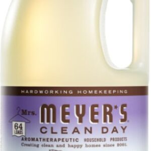 Mrs. Meyer's Clean Day 11928 Laundry Detergent, 64 fl-oz Bottle, Liquid, Compassion Flower