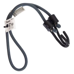 Keeper A06077Z Bungee Cord, 32 in L, Rubber/Steel, Gray