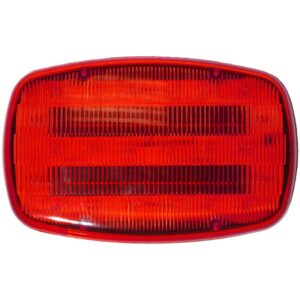 PM V316MR Flashing Hazard Light, 12 V Battery, 6.3 in L
