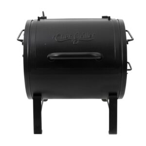 Char-Griller E82424 Table Top Charcoal Grill, 2-Grate, 250 sq-in Primary Cooking Surface, Black, Metal/Steel Body