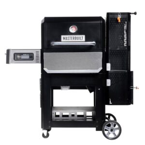 Masterbuilt Gravity Series 800 Series MB20040221 Griddle Grill and Smoker, Charcoal, 1-Burner, Steel, Black