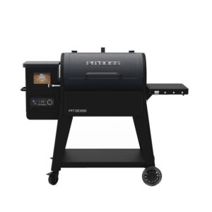Pit Boss 11111 Wood Pellet Grill, 582 sq-in Primary Cooking Surface, 350 sq-in Secondary Cooking Surface, Steel Body