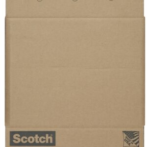 Scotch 8016.2FB Folded Box, L, 16 in L, Brown