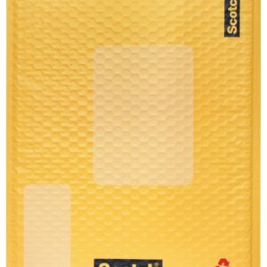 Scotch 8915 Smart Mailer, 10-1/2 x 15 in, Yellow, Self-Seal Closure