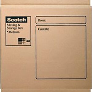 Scotch 8027 Moving and Storage Box, 18 in L
