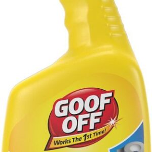 Goof Off FG659WM Marks, Messes and Stains Remover, 22 fl-oz Bottle, Liquid, Almond-Like, Slight Yellow to Clear