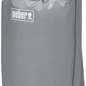 Weber 7175 Grill Cover, 23 in W, 35 in D, 20-1/2 in H, Vinyl