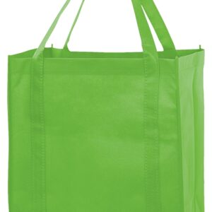 The Green Bag 11207 Folding Bag, 15-1/2 in W, 17 in H, Plastic
