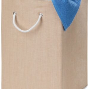 Honey-Can-Do HMP-01453 Laundry Hamper with Handle, Polyester Bag, 13-3/4 in W, 22 in H, 14 in D