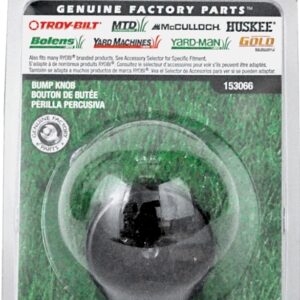 MTD 49M3066P953 Bump Knob, Black, For: Ryobi String Trimmer