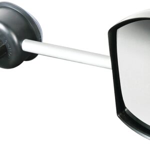 Camco USA Tow-N-See 25664 Mirror Extender, Flat, Silver