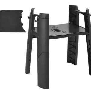 Weber 6619 Grill Stand, 14.1 lb, 21.8 in OAL, 25 in OAW, 28.1 in OAH, Polypropylene, Black