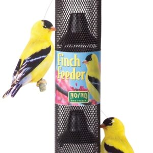 Perky-Pet NO/NO YSSF00346 Wild Bird Feeder, 18-13/16 in H, 1.5 lb, Metal, Yellow, Powder-Coated, Hanging Mounting