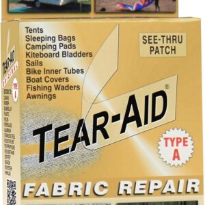 Tear-Aid D-KIT-A01-100 Fabric Repair Kit, Clear, A
