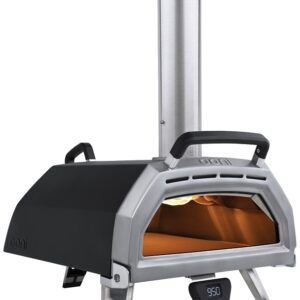 Ooni Karu 16 UU-P0E400 Multi-Fuel Pizza Oven, 19.6 in W, 32 in D, 32.9 in H, Carbon Steel/Stainless Steel