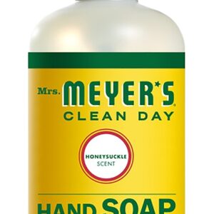 Mrs. Meyer's 17425 Hand Soap, Liquid, Honeysuckle, 12.5 oz Bottle