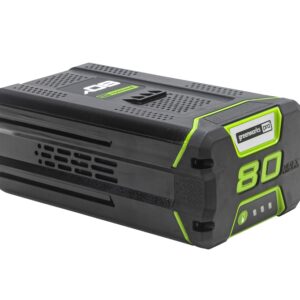 Greenworks 2902402 Battery, For: Model GCH8040 80 V Charger, 4 Ah, Lithium-Ion