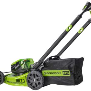 Greenworks 2541302VT Self-Propelled Mower, Battery Included, 5 Ah, 80 V, 60 min Battery Run