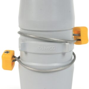 Camco USA Easy Slip 39163 Hose Coupler, 3 in ID, 80 psi Pressure, Plastic
