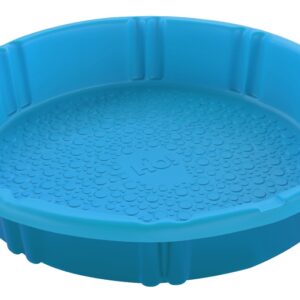 Gracious Living 1002-MAYBLUSZ-12 Pool, 60 in Dia, 100 gal Capacity, Round, Polyethylene, Blue