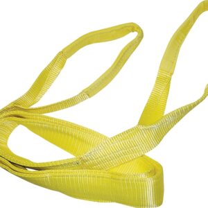 Ancra 20-EE2-9803X20 Lifting Sling, 3 in W, 20 ft L, 2-Ply, 8800 lb Vertical Hitch, Polyester, Gray