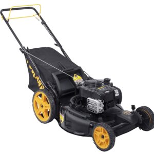 Poulan Pro PM22Y625RH Lawn Mower, 150 cc Engine Displacement, Gasoline, 22 in W Cutting, 1-Blade, Pull Start