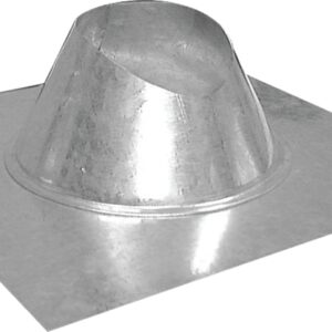 Imperial GV1382 Roof Flashing, Steel, For: 3 in Dia Pipe