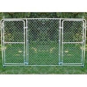 Stephens Pipe & Steel Silver Series DKS41006 Gate Panel, Double, Steel, CopySilver, Galvanized