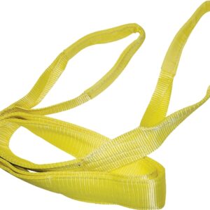 Ancra 20-EE2-9804X16 Lifting Sling, 4 in W, 16 ft L, 2-Ply, 11,000 lb Vertical Hitch, Polyester, Gray