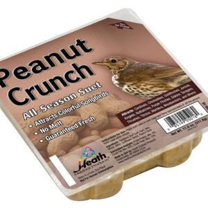 Heath DD-18 Suet Cake, All-Season, Peanut Crunch, 11 oz
