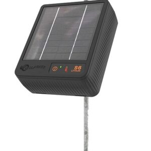 Gallagher G349404 Solar Fence Energizer, Lithium Battery, 0.37 miles Fence Distance