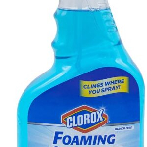 Clorox BBP0424 Glass Cleaner, 23 oz Spray Bottle, Foam