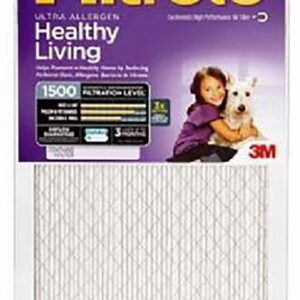 Filtrete NDP03-5IN-2 Air Filter, Electrostatic, 5 in Thick, 25 in L, 20 in W, 12 MERV, 1550 MPR, 2/PK