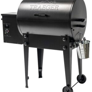Traeger TFB30KLF TRGR TLGTR 20 BK PLLT, 19000 Btu, 300 sq-in Primary Cooking Surface, Truck Bed Storage, Black