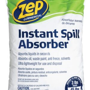 Zep ZUABS3 Spill Absorbent, 3 lb Bag, Granular, Odorless