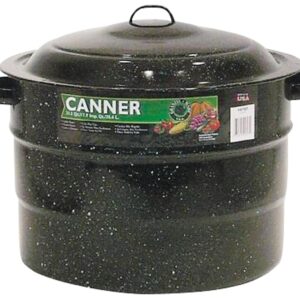 Granite Ware F0707-2 Canner, 21.5 qt Capacity, Steel, Porcelain Enamel-Coated