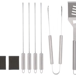 Omaha JJ18626-A BBQ Grill Set, Steel, Stainless Steel