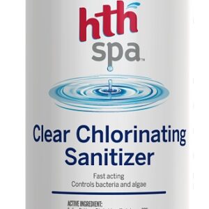 HTH 86230 Spa Chlorinating Sanitizer, 2 lb, Granule, Chlorine, White