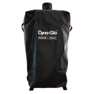 Dyna-Glo DG784GSC Premium Vertical Smoker Cover, 21-1/2 in W, 20.8 in D, 49.7 in H, Nylon/Polyester, Black