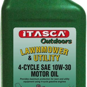 Itasca 702273 Motor Oil, 10W-30, 1 qt, Light Amber