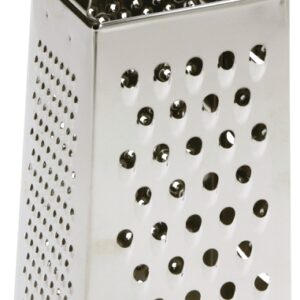 Norpro 340 Grater, 4 in OAW, 3 in OAD, 9-1/2 in OAH, Stainless Steel