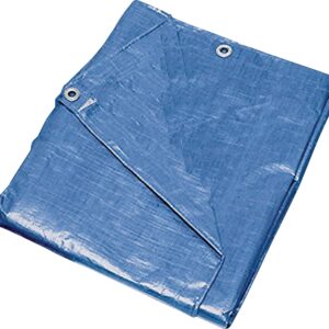 ProSource T1216BB90-BLU Tarpaulin, 16 L, 12 W, 5 mil Thick, Polyethylene, Blue